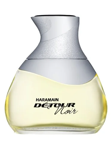 Frasco do perfume Al Haramain Detour Noir