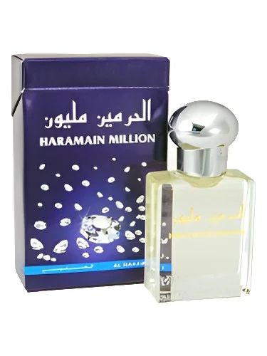 Frasco do perfume Al Haramain Million