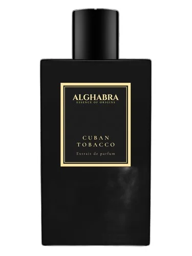 Frasco do perfume Alghabra Parfums Cuban Tobacco