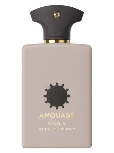 Frasco do perfume Amouage Opus V Woods Symphony