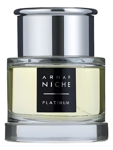 Frasco do perfume Armaf Platinum