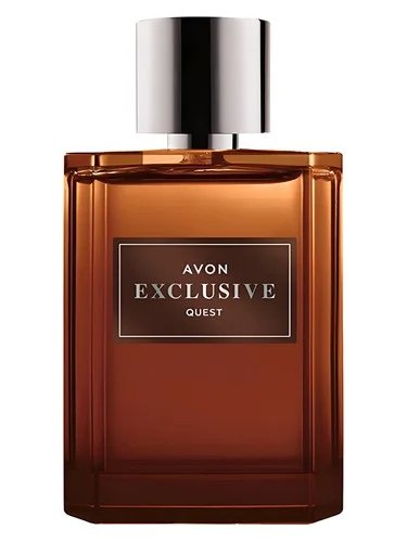 Frasco do perfume Avon Exclusive Quest