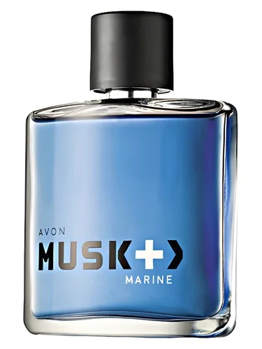 Frasco do perfume Avon Musk Marine
