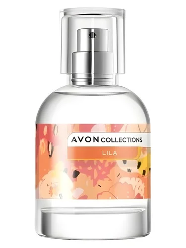 Frasco do perfume Avon Powerful Flowers Lila