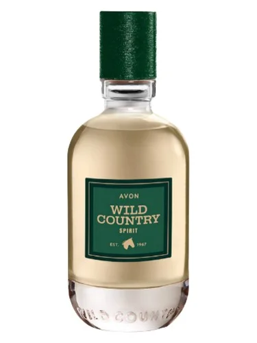 Frasco do perfume Avon Wild Country Spirit