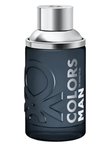 Frasco do perfume Benetton Colors Man Black