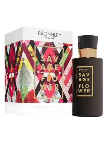 Frasco do perfume Bronnley Savage Flower Zealous Flower