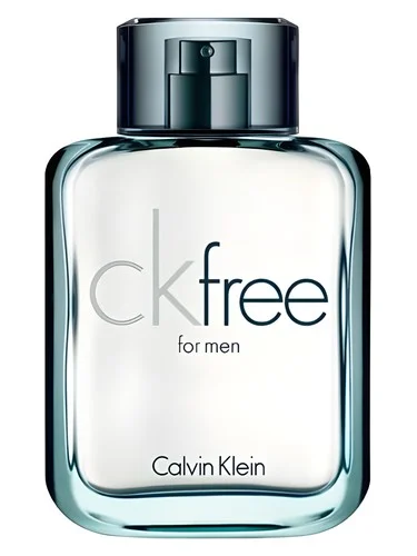 Frasco do perfume Calvin Klein Ck Free