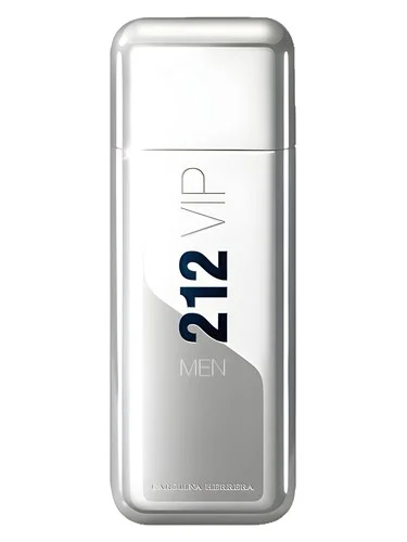 Frasco do perfume Carolina Herrera 212 Vip Men