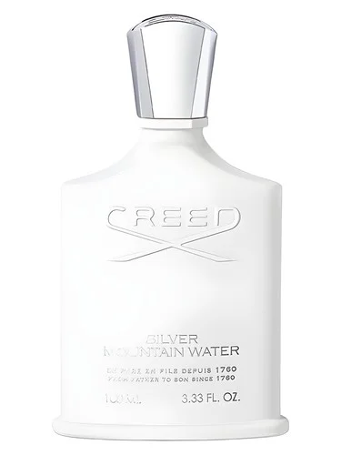 Frasco do perfume Creed Silver Mountain Water