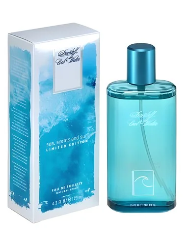 Frasco do perfume Davidoff Cool Water Sea Scent and Sun