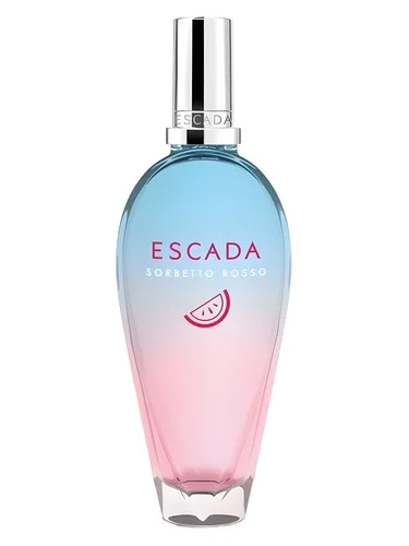Frasco do perfume Escada Sorbetto Rosso