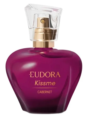 Frasco do perfume Eudora Kiss Me Cabernet