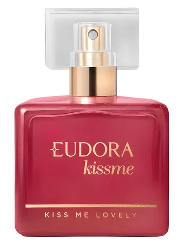Frasco do perfume Eudora Kiss Me Lovely