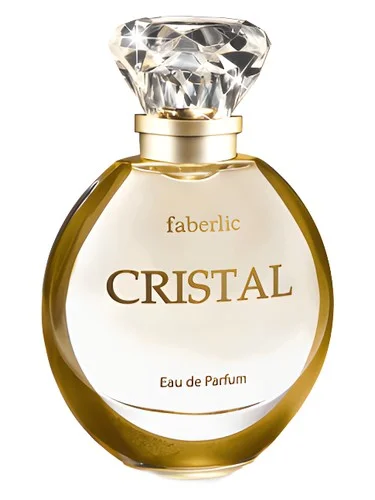 Frasco do perfume Faberlic Cristal