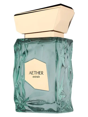 Frasco do perfume Fragrance World Aether