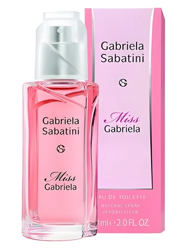 Frasco do perfume Gabriela Sabatini Miss Gabriela