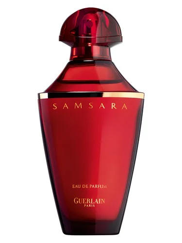 Frasco do perfume Guerlain Samsara Eau de Parfum