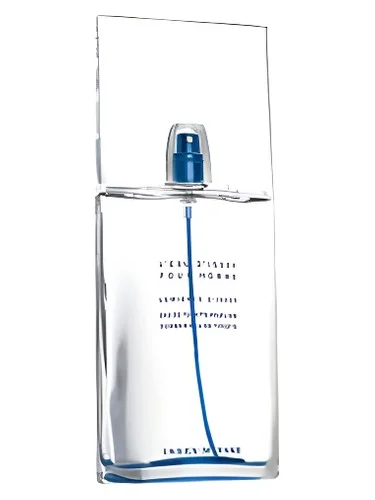 Frasco do perfume Issey Miyake L Eau D Issey Pour Homme Lumieres Dissey