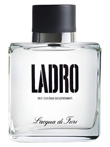 Frasco do perfume L Acqua di Fiori Ladro