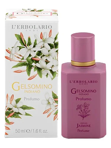 Frasco do perfume L Erbolario Gelsomino Indiano