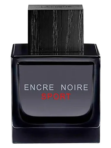 Frasco do perfume Lalique Encre Noire Sport