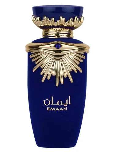 Frasco do perfume Lattafa Emaan