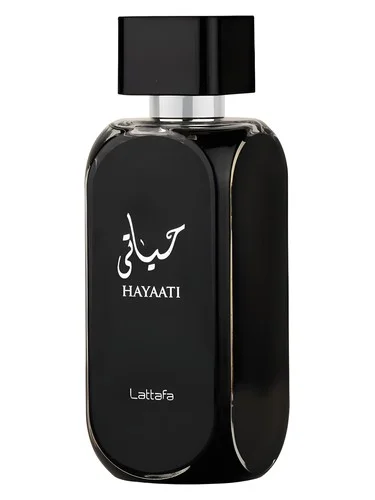 Frasco do perfume Lattafa Hayaati