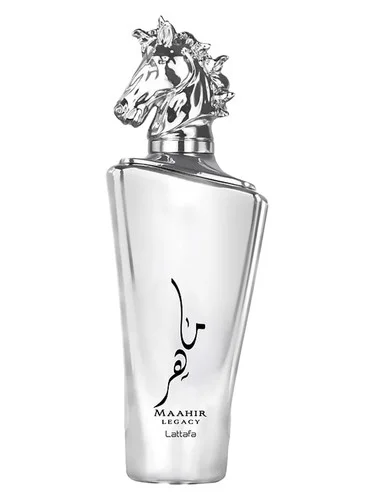 Frasco do perfume Lattafa Maahir Legacy