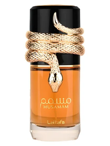 Frasco do perfume Lattafa Musamam