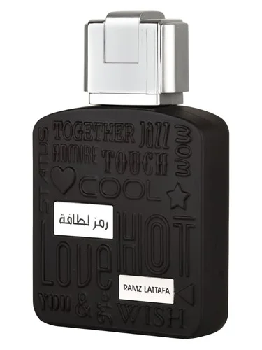 Frasco do perfume Lattafa Ramz Lattafa Silver
