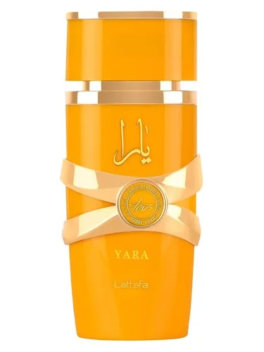 Frasco do perfume Lattafa Yara Tous