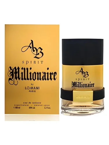 Frasco do perfume Lomani Ab Spirit Millionaire