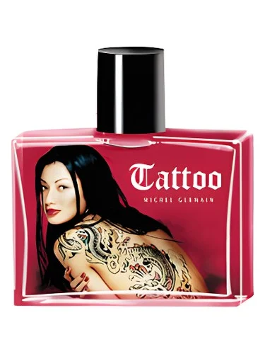 Frasco do perfume Michel Germain Tattoo