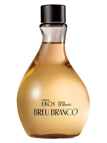 Frasco do perfume Natura Agua de Banho Breu Branco