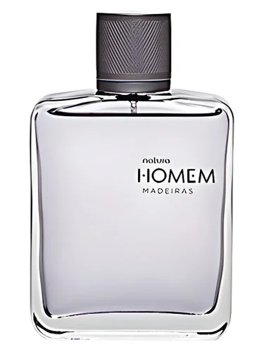 Frasco do perfume Natura Homem Madeiras