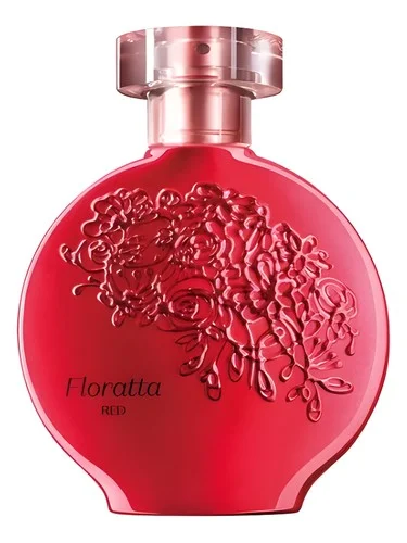 Frasco do perfume O Boticário Floratta Red