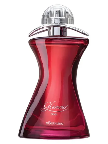 Frasco do perfume O Boticário Glamour Diva