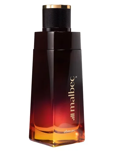 Frasco do perfume O Boticário Malbec X