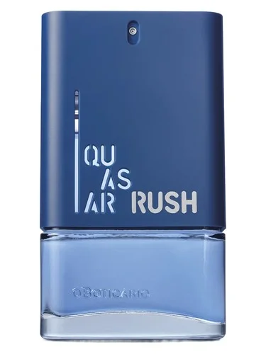 Frasco do perfume O Boticário Quasar Rush