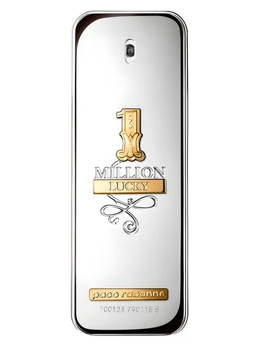 Frasco do perfume Paco Rabanne 1 Million Lucky