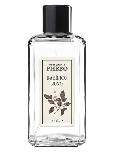 Frasco do perfume Phebo Basilico Roxo