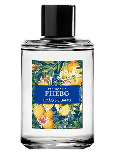 Frasco do perfume Phebo Limao Siciliano