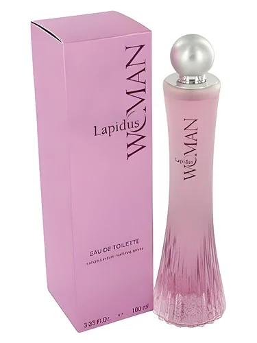 Frasco do perfume Ted Lapidus Lapidus Woman