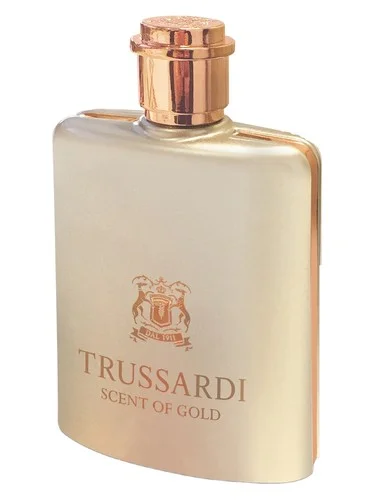 Frasco do perfume Trussardi Scent Of Gold