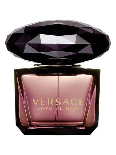 Frasco do perfume Versace Crystal Noir