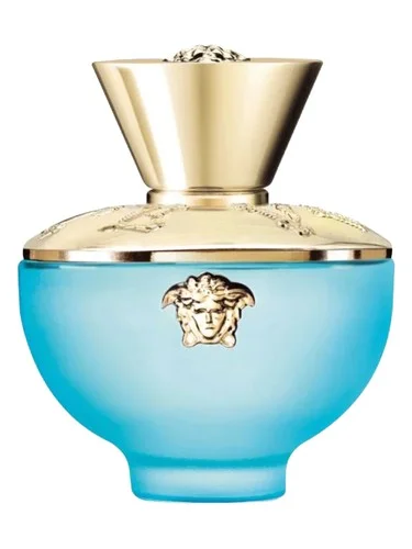 Frasco do perfume Versace Versace Pour Femme Dylan Turquoise