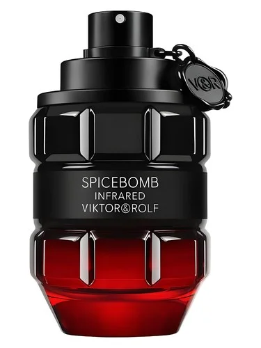 Frasco do perfume Viktor Rolf Spicebomb Infrared