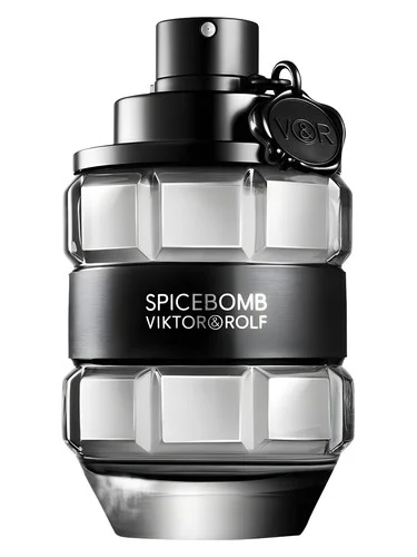 Frasco do perfume Viktor Rolf Spicebomb