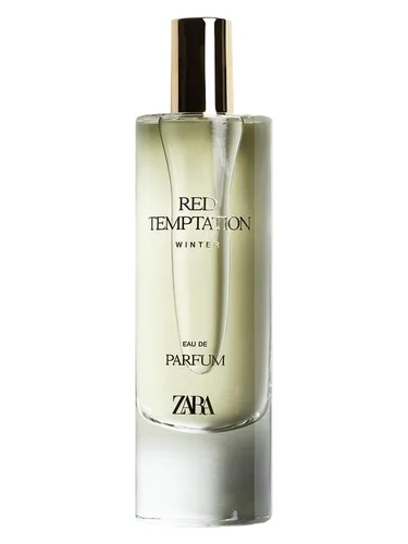 Frasco do perfume Zara Red Temptation Winter
